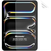 Microsonic Apple iPad Pro 11 2024 (A2836-A2837) Paper Feel Kağıt Dokulu Mat Ekran Koruyucu [iPad Pro 11 2024 ile Uyumlu Ekran