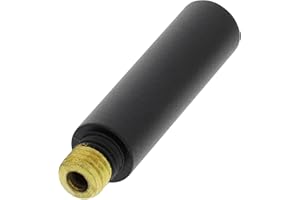 BLANCO kurzer Bedienhebel in schwarz matt | 35mm | empfohlen MILA, MIDA & MILI Armaturen | Erhöht den Spielraum zur Wand für komfortable Bedienung | Langlebig und robust