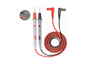 COMFORTY 1 Paar Heavy-Duty Multimeter Messleitung 1M, 1000V / 20A /CAT III/IV, Testkabel messspitzen Set für Multimeter