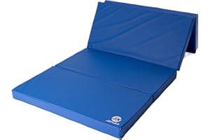 Jeflex - Matelas gymnastique pliable 200 x 100 x 8 cm fabriqué en Allemagne/Tatami judo portable/matelas pliable peu encombrant et tapis de yoga/tapis de gym enfant pour chambre d'enfant