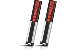 QIQIAZI 868 MHz remote control for Sommer 4020 TX03-868-4, 4020V000, 4025V000, 4026V000, slider, 4-channel, code scrolling, garage door remote control for Sommer remote control for APERTO 4025 4021 (2)