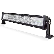 SKYWORLD 22 Inch 270W Curved LED Light Bar With 12V Wiring Harness Cable Kit, Flood Spot Combo Beam Offroad LED Bar Driving Lights Fog Lamp Waterproof - View #6
