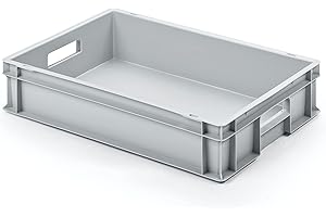 ALUTEC MÜNCHEN Bac en plastique Alutec 75030 fermé (l x H x P) 600 x 120 x 400 mm gris 1 pc(s)