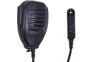 Mengshen Baofeng Micrófono Original Waterproof Microphone Speaker Mic Altavoz Mic para BaoFeng IP67 Impermeable Radio BF-9700 BF-A58