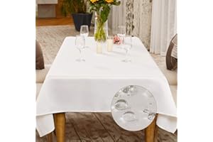 BALCONY & FALCON Mantel Impermeable Mantel Rectangular Mantel de Hule para Comedor Fiesta Navidad Boda