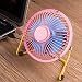 Produktbild LANXINYU Ventilator 4-Zoll-Computer-Fan-Studenten-Hostel-Desktop-Mini-Ventilator Sub Silent Fan Home Desktop-Ventilator (Farbe : Rosa blau)