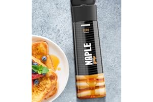 GENERICO Prozìs Sciroppo Acero 355 grammi - maple syrup- sciroppo d' Acero senza zucchero - Perfetto per dolci, gelati e torte