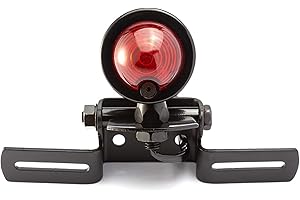 Alchemy Parts Motorbike LED Stop Light Tail Light - Classic Style - Custom Retro Vintage Bike