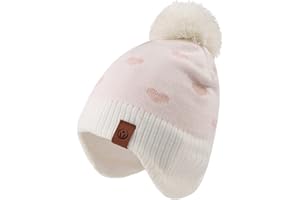 XIAOHAWANG Dinosaure Bébé Chapeau Écharpe Ensemble Chapeaux d'hiver pour Enfant Garçon Fille Bonnet de Chaud Automne 0 à 7 Ans