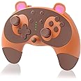 STOGA Switch Controller, Cute Raccoon Animal Switch Pro Controller for Switch Lite/OLED/PC, Wireless Switch Controller with Wake-Up,Gyro Axis,Turbo and Dual Vibration