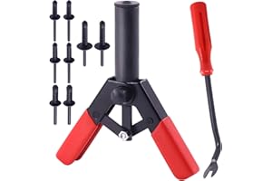 ★ Mardatt 20 Sets M6x50mm teiliges Kunststoff-Nietpistolen-Set mit Sternknöpfe Männliche Gewinde Klemmknopf Schraube Hand Spannenknopf Schnelle Entfernung Ersatzteile