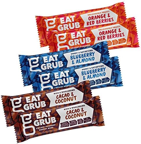 Eat Grub: natural energy bar - Value Taster 6 Pack