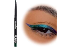 EIHI 1 pièces crayon eye-liner caméléon, eye-liner, sourcil waterproof, dégradé de couleurs,rotatif, ombre à paupières clair, effet longue durée, forte pigmentation