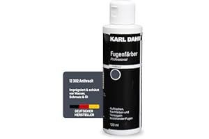 ‎KARL DAHM Karl Dahm® Fugenfärber Anthrazit 120 ml – Hochwertige Fugenfarbe für Innen & Außen | Wasser- & schmutzabweisend | Einfache Anwendung - Art.12302