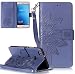 Produktbild Neu ISENPENK Huawei P9 Lite/Huawei G9 Lite/Honor 8 Smart Hülle Leder Tasche [Lila] Magnet,Muster Blume2 Huawei P9 Lite/Huawei G9 Lite/Honor 8 Smart Flip Case 3-in-1 Bookstyle Geldbörse Tasche,Standfunktion Schutzhülle Tasche Credit Card Slots Wallet Case Leder