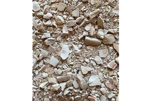CRUMBS & POWDER - Edible Clay/Calaba Chalk/African Kaolin Crumbs/Kalaba/Clay/Kaolin/Lokpo - från Kamerun (200 g) (citrus)