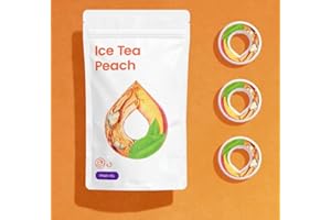 GENERISCH 3 x Air Up Pod Original Duft Pods Pfirsich Eistee-Geschmack, Zubehör für Trinkflasche, aromatisierte Pads, 0 Kalorien, kein Zucker (Pfirsich Eistee)