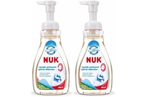 Nuk Liquide Vaisselle pour Biberons & Accessoires, 380 ml, 2 flacons
