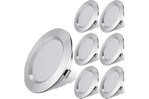 12 volts LED-lampor för Husbil Båt Släpvagn Husvagn – Varmvit 3000K 300 Lumen 3W, Lågspännings Mini Inbyggd Belysning Dimmbar