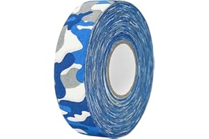 Kaslaider Nastri di Bastone di Hockey Rotoli, 2.5cm*25m Sportiva Nastro Impugnatura Hockey, Nastro di Presa per Sport, Adesivo Nastro Hockey Ghiaccio per Racchette da Hockey Squash Tennis Badminton