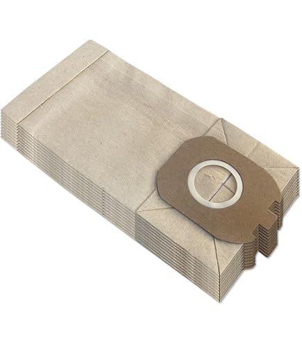 Vhbw 10 Sacchetti Per Aspirapolvere In Microfibra Compatibili Con Rowenta Comfortline 7416, 7426, RH7403, RH7456
