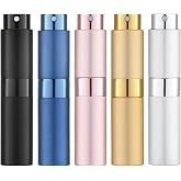Bolivia's Mini Sprey Şişesi, Premium Kalite 5'li Set, Sızıntı &Ouml;nleyici Tasarım, Seyahat ve G&uuml;nl&uuml;k Kullanım i&ccedil;in İdeal, Parf&uuml;m