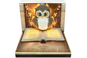 KUFSESK 3d Calendar,Timepiece Calendar 2026,Cute Animal,With Lights,Use As Bookmarks And Notepads,Configure Dust Box,Suitable for Office Home Gifts Ornaments (OwlStyle)