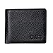 Price comparison product image RFID Blocking Mens Wallet, Black, Genuine Leather, Minimalist & Designer, luxury. Best security protection for your credit cards and money, Secure anti theft technology. Uk and Worldwide fast shipping