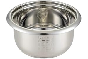 WYTRVC 1L 304 Stainless Steel Rice Cooker Inner Container Non-Stick Cooking Pot Replacement Rice Cooker Liner