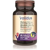 Validus Lavander + Banana + Melissa + Rhodiola + Jasmin 30 Tablets