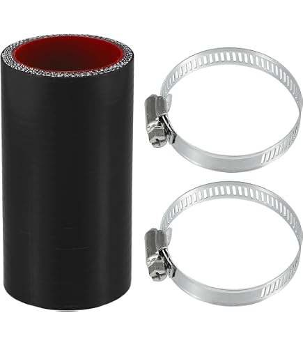 Tuyau En Silicone Noir QUARKZMAN Pour Voiture - Diamètre 35mm, Longueur 100mm - Pour Liquide De Refroidissement, Huile, Frein