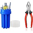 IONIX Hand Tool Set, Tool Set for Home use, Tool kit for Home use, Essential Tool kit for Home, Tool Set for Home use (Screwdriver and Plier Set)