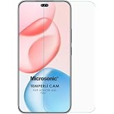 Microsonic Honor 400 Pro Tempered Glass Cam Ekran Koruyucu [Honor 400 Pro ile Uyumlu Ekran Koruyucu - Şeffaf]