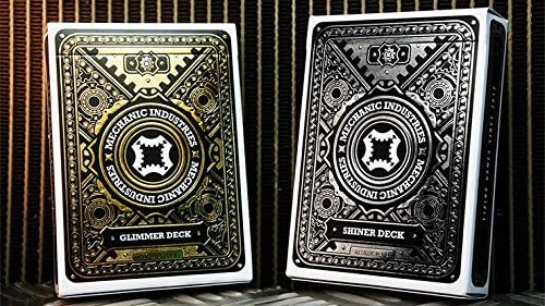 Murphy's Magic Supplies, Inc. Metallic Deck Set (Limited Edition) by Mechanic Industries, Great Gift For Card Collectors