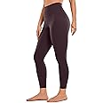 CRZ YOGA Women's Brushed Naked Feeling 25'' Gym Leggings - High Waisted Tummy Control Workout Running Yoga Pants