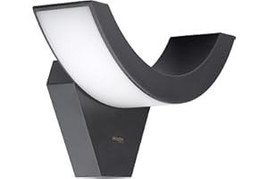 Oktaplex Lighting Lima Lampe d'extérieur à LED 10 W, IP54, 3000 K, Anthracite Luminaire exterieur Applique Murale