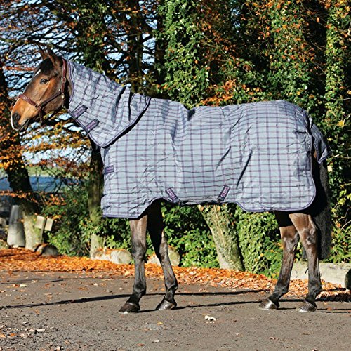 Preisvergleich Produktbild Horseware Rhino Plus heavy Winterdecke mit Halsteil charcoal