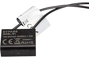 Mextronic SR-SL01 - Regulador de intensidad de 2 hilos para regulador de intensidad LED, negro, automático, interruptor de 2 vías, 0,5 W, 230 V CA, 41,7 mA, montaje en superficie