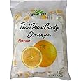 Avril Dress Haoliyuan Thai Chew Orange Flavored Candy, 12.35 oz / 350 g, White & Orange