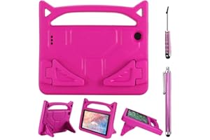 SOURCETON Flre 7 - Custodia per tablet con 2 penne stilo universali, leggera e antiurto, maniglia protettiva, con 2 stili di pennino capacitivo, compatibile con tablet da 7"