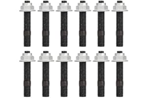 AKOZON Ensemble d'écrou de goujon de collecteur d'échappement adapté pour 1HZ 1HDT 4.2L 70 75 80100 Series 9011610171 9017910128 90116 10171 90179 10128