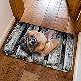 SL-3D mat puerta simple y moderno sofá cama dormitorio Alfombra rectangular mosaico,C0125E,40x60cm.