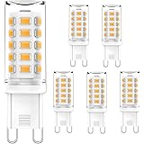 G9 LED leuchtmittel Dimmbar Warmweiß 2700K 4W Entspricht 28W 30W 40W Halogenlampen, G9 glühbirne, G9 Fassung LED Lampen…