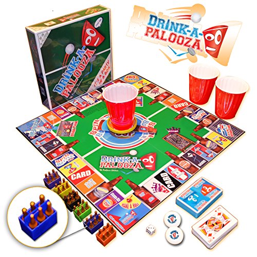 DRINK-A-PALOOZA Board Game: combines 