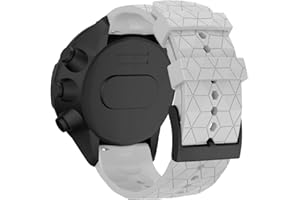 WIIKAI Bracelet Compatible avec SUUNTO 9 Baro/SUUNTO 9 Réglables Replacement Band pour for SUUNTO 9 Baro/SUUNTO 9 Wristband Bracelet de montres.