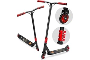 BOLDCUBE Stunt Scooters for Kids Age 8-12 - Pro Freestyle Trick Scooter for Boys Girls Teens and Adults - Stunt scooters for Teenagers 11-15 ABEC 9 Wheels, From Age 8+