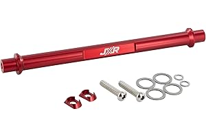 JXRACING JXR Foot Peg Support Brace Bar Bracket footpegs for Surron Light Bee Sur Ron (Red)