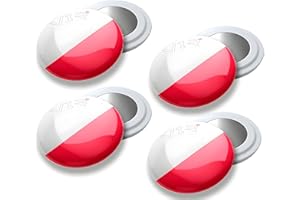 VERY IMPORTANT RUNNER - Porte-dossard Aimant Running - Pack 4 Aimants Dossards Triathlon, Fixation Haute Résistance, Porte Dossard Trail, Running Femme Accessoire avec Drapeaux de Pays