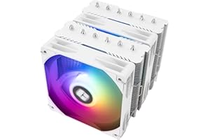 Thermalright Peerless Assassin 120 SE ARGB V2 CPU Air Cooler - 6 Heat Pipes AGHP GEN 5.0 Technology | 1850RPM PWM 120mm Fans, for Intel 1851/1700/115X/1200, AMD AM4/AM5 | White