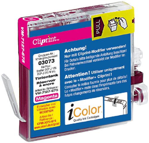 iColor ColorPack für Brother (ersetzt LC980/LC1100), BK/C/M/Y - 3